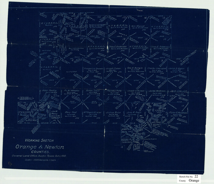 12121, Orange County Sketch File 22, General Map Collection