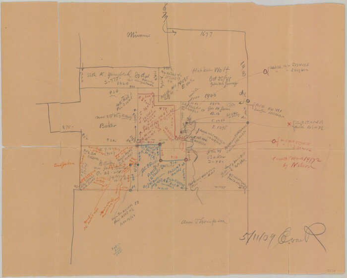 12138, Panola County Sketch File 18, General Map Collection