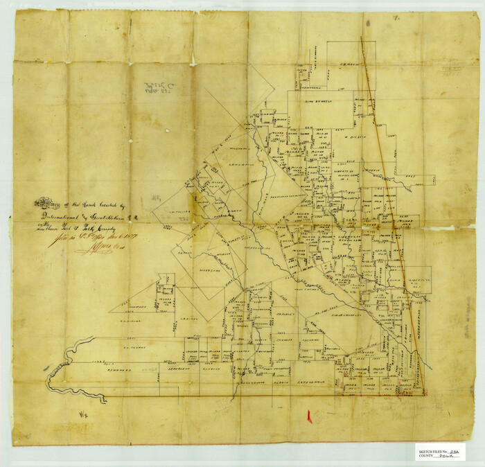 12192, Polk County Sketch File 23A, General Map Collection