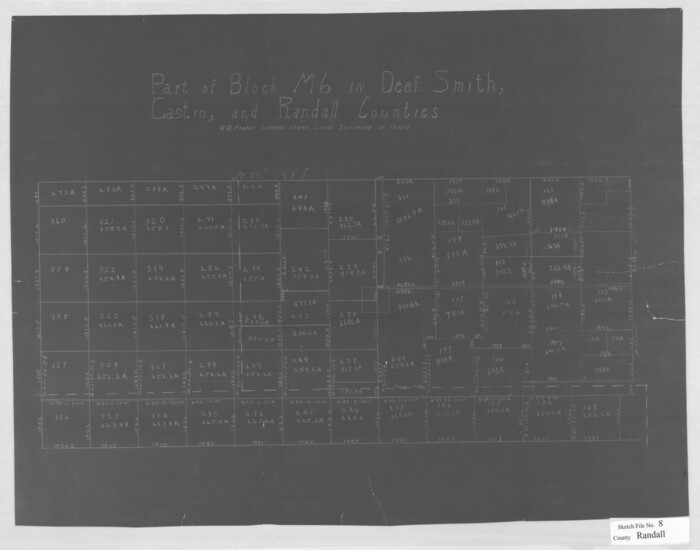 12209, Randall County Sketch File 8, General Map Collection