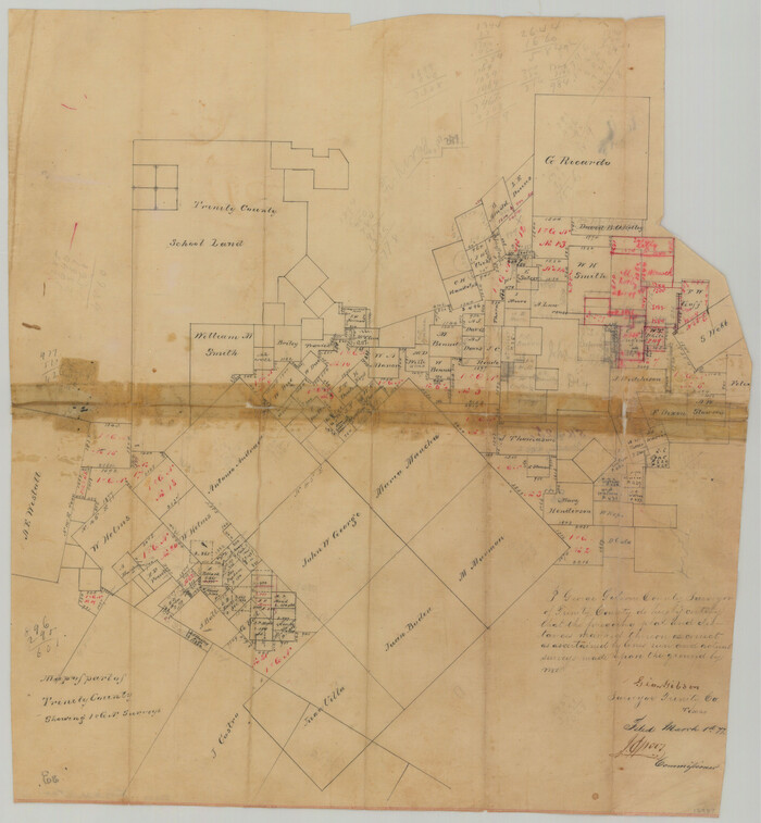 12487, Trinity County Sketch File 25, General Map Collection