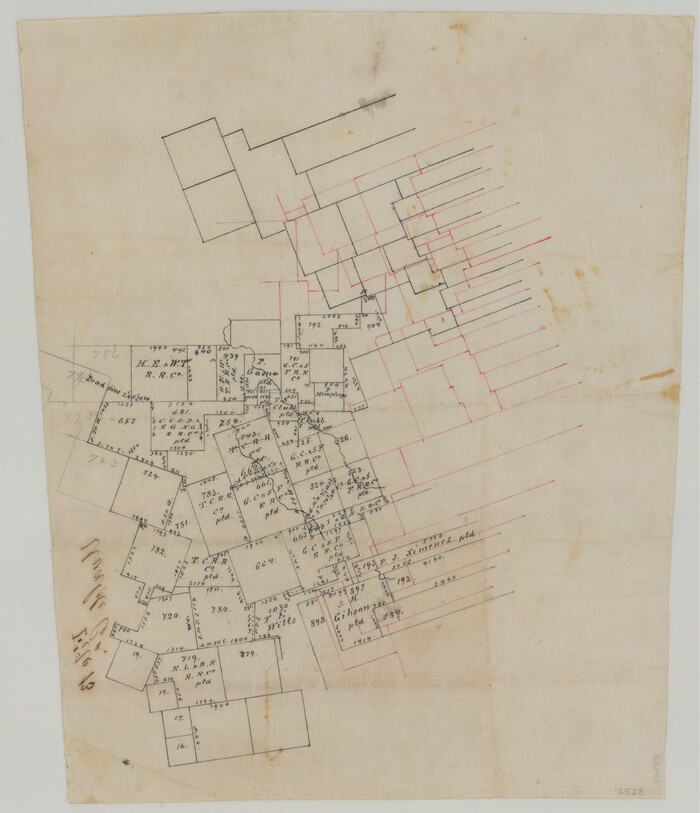 12528, Uvalde County Sketch File 13, General Map Collection