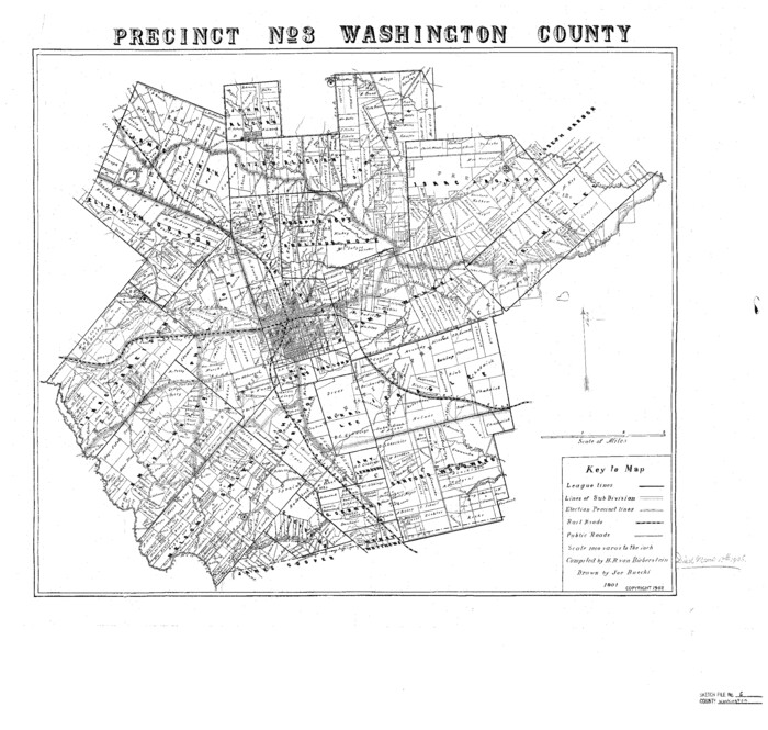12602, Washington County Sketch File 6, General Map Collection