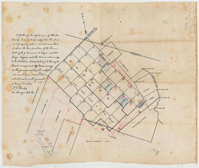 12669, Wharton County Sketch File A1, General Map Collection