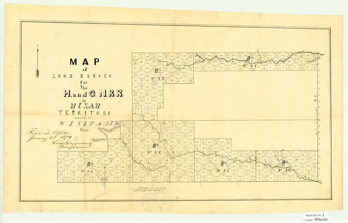 12672, Wheeler County Sketch File 1, General Map Collection