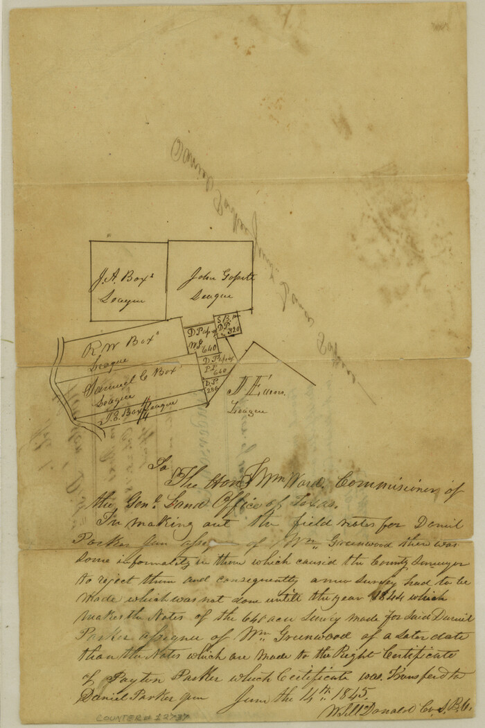 12737, Anderson County Sketch File 1, General Map Collection