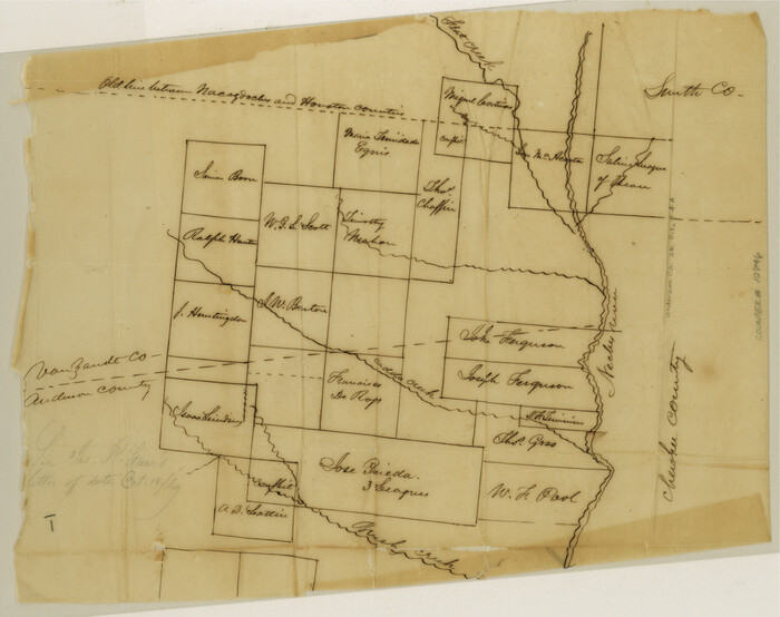 12746, Anderson County Sketch File 4a, General Map Collection