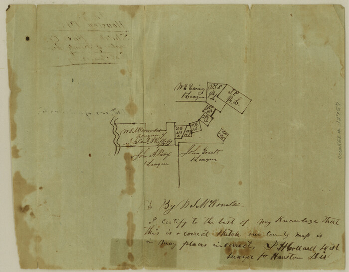 12757, Anderson County Sketch File 7, General Map Collection