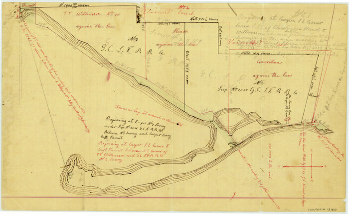 13160, Aransas County Sketch File 21b, General Map Collection