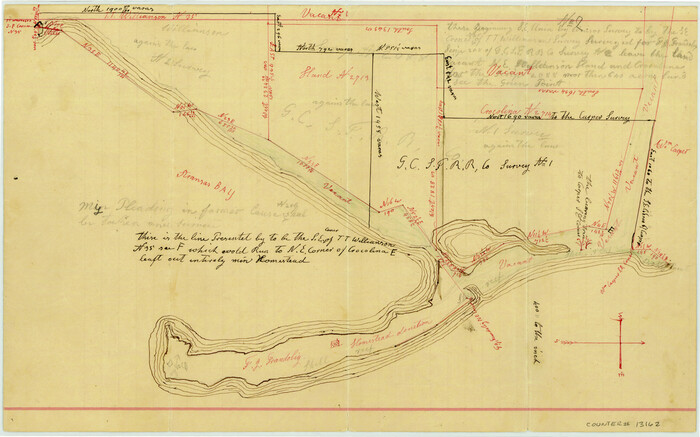 13162, Aransas County Sketch File 21c, General Map Collection