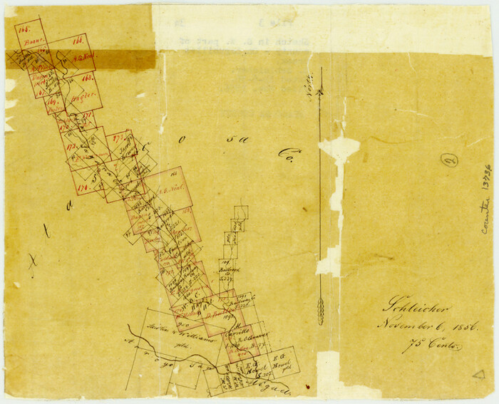 13736, Atascosa County Sketch File 3a, General Map Collection