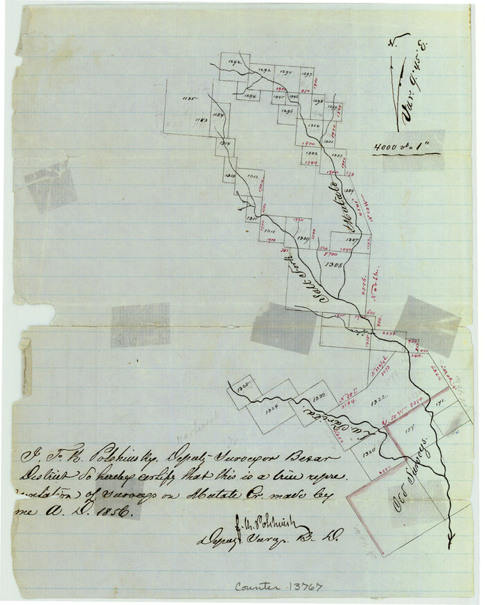 13767, Atascosa County Sketch File 11, General Map Collection