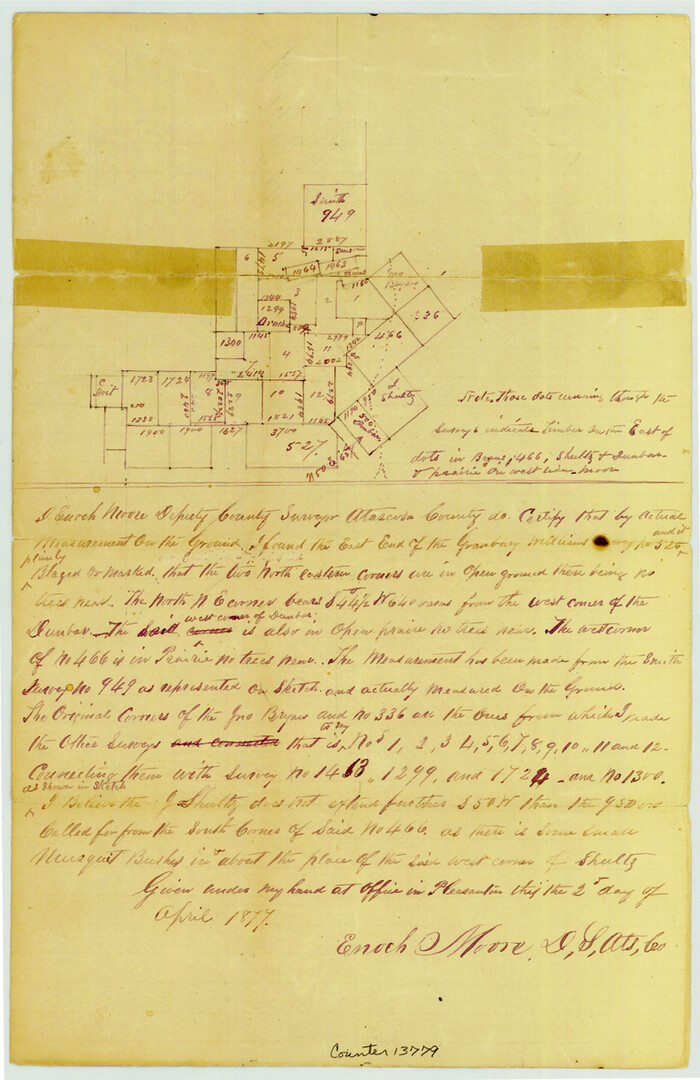 13779, Atascosa County Sketch File 16, General Map Collection