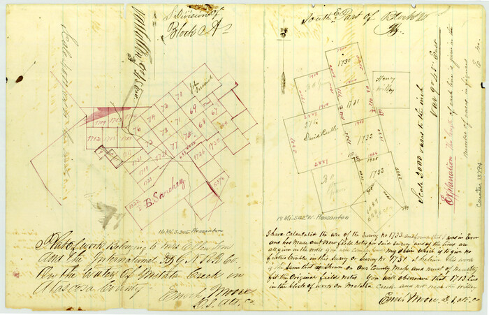 13794, Atascosa County Sketch File 26, General Map Collection