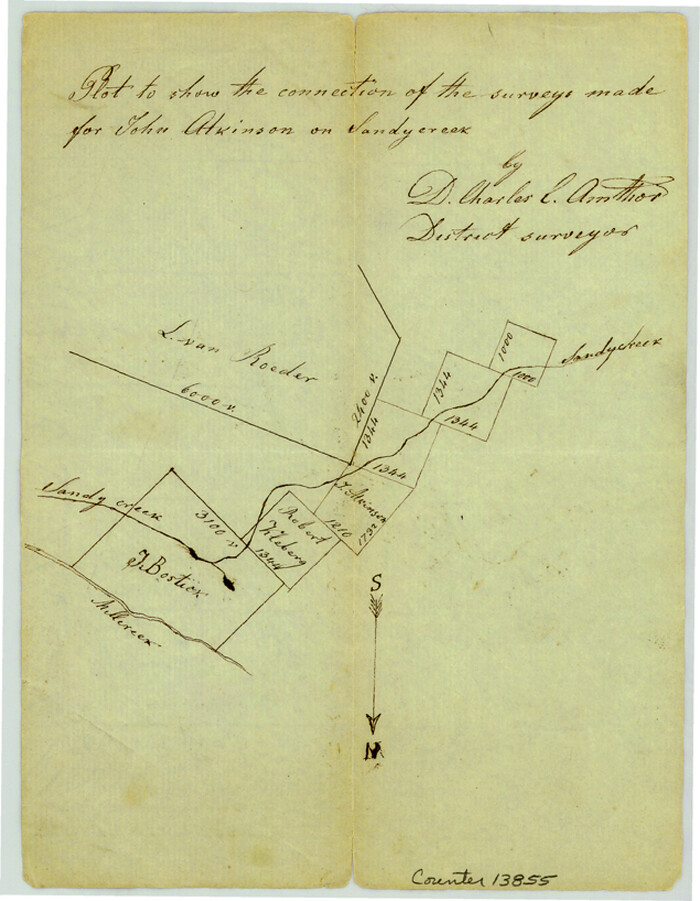 13855, Austin County Sketch File 2, General Map Collection