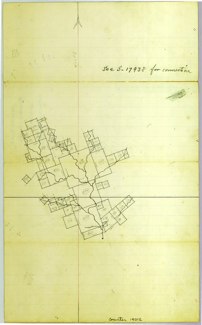 14012, Bandera County Sketch File 22, General Map Collection