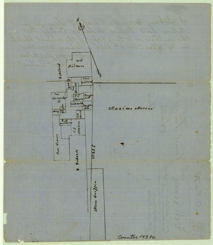 14390, Bell County Sketch File 13, General Map Collection
