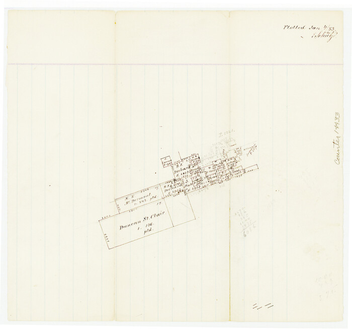 14433, Bell County Sketch File 26a, General Map Collection