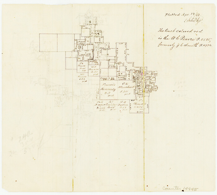 14445, Bell County Sketch File 31, General Map Collection