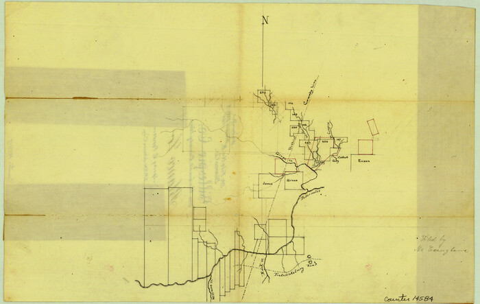 14584, Blanco County Sketch File 8, General Map Collection