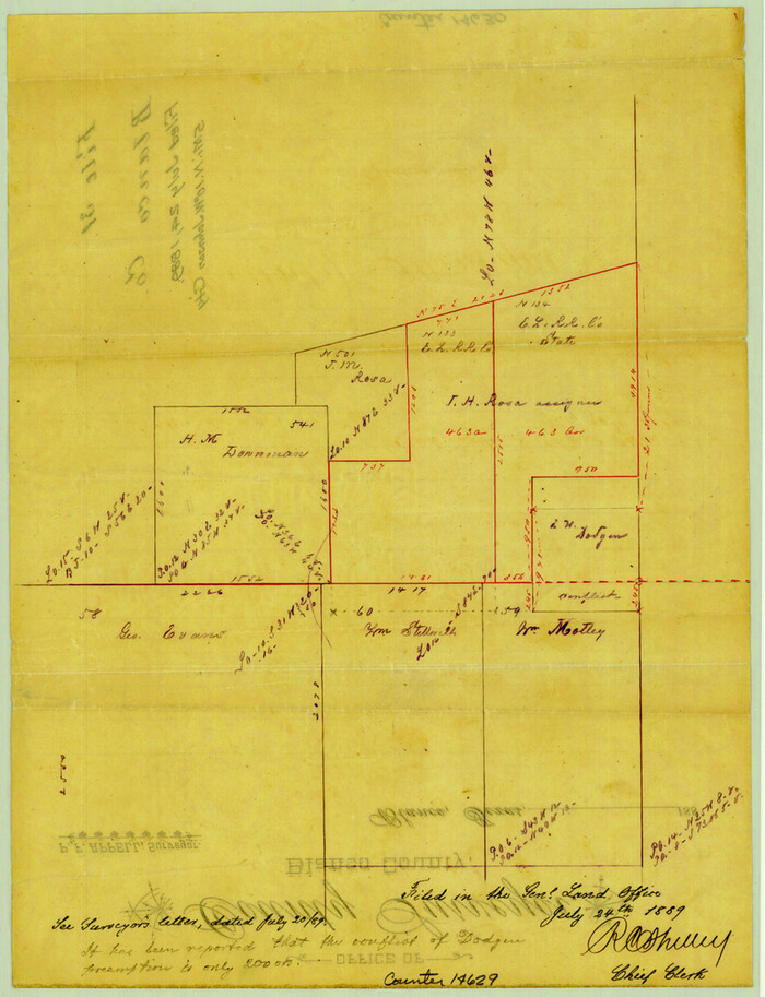 14629, Blanco County Sketch File 31, General Map Collection