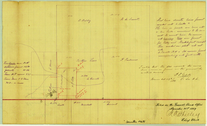 14631, Blanco County Sketch File 31a, General Map Collection