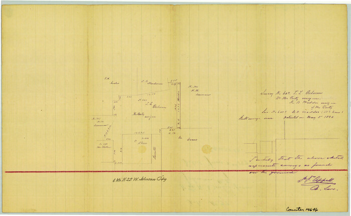 14646, Blanco County Sketch File 37, General Map Collection