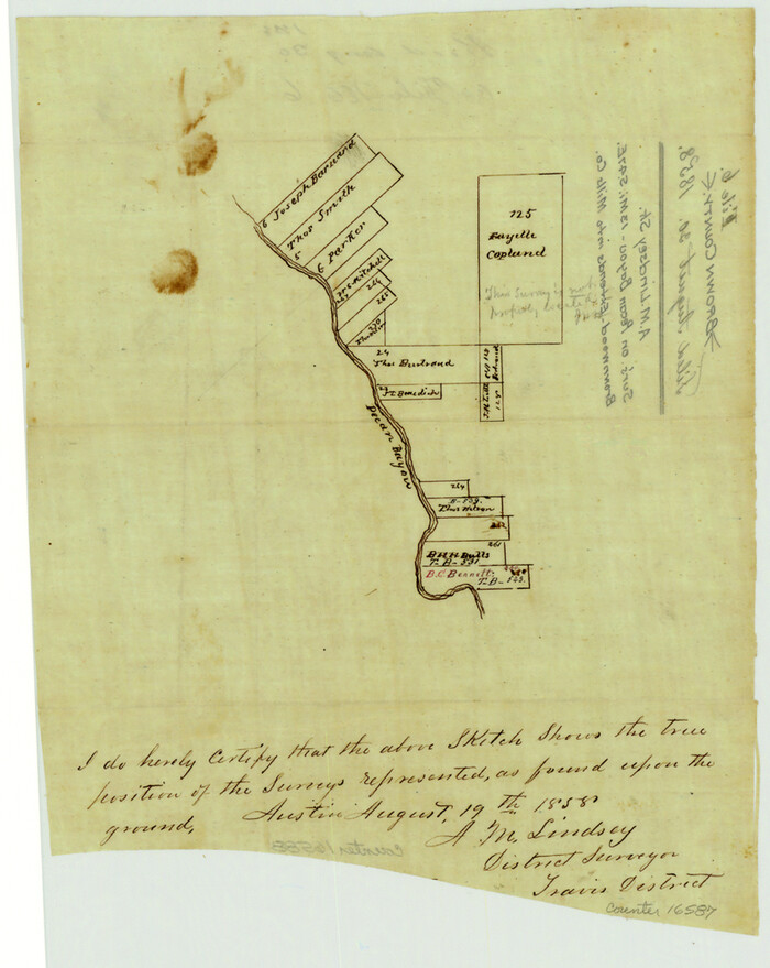 16587, Brown County Sketch File 6, General Map Collection