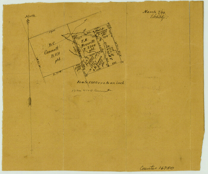 16750, Burnet County Sketch File 32, General Map Collection