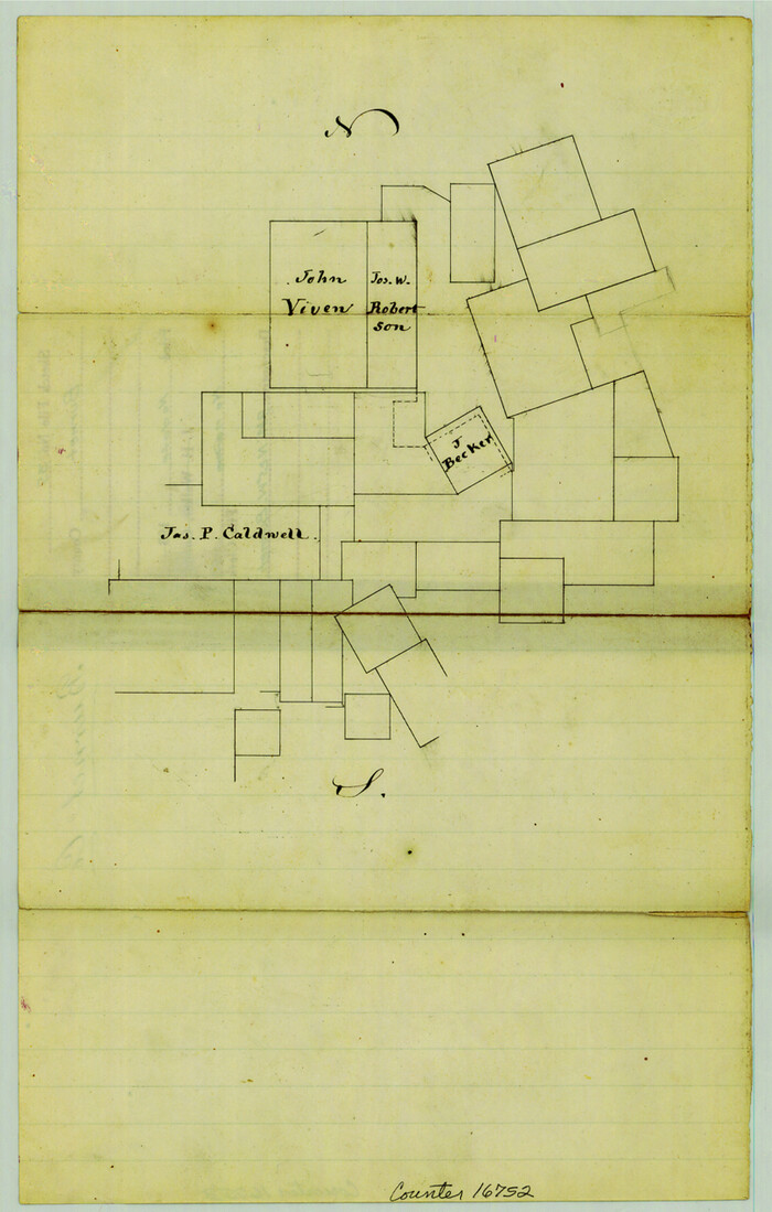16752, Burnet County Sketch File 35, General Map Collection